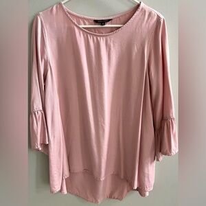 John Mark Bell Sleeve High-Low Top